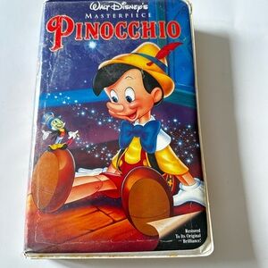 Walt Disney's Pinocchio VHS Tape